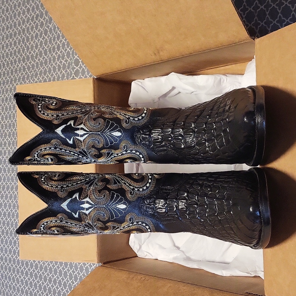 Authentic Handmade Fashion Boots Which Are 100% Mexican Made 10.5